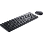 Dell KM3322W-R Wireless Keyboard and Mouse Set for Windows, 2.4GHz Wireless, QWERTY UK English Layout, Black - Image 2