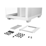 be quiet! Light Base 500 LX BGW86 White Mid-Tower Case, Tempered Glass, 4x ARGB Light Wings LX Fans, High Airflow ATX Case, USB-C 10 Gbps, 400 mm GPU Support, Vertical GPU Mount - Image 3