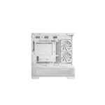 DeepCool CG380 3F Micro-ATX Gaming Case White Panoramic Tempered Glass Side Panel, Mesh Airflow Front, 3 Pre-Installed ARGB Fans, USB-C & USB-A Front I/O, Spacious SFF/mATX/ITX Build Support - Image 4