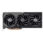 ASRock AMD Radeon RX 9070 XT Steel Legend Dark 16GB GDDR6 Graphics Card, 4096 Streams, 2970MHz Boost Clock, Triple Fan, 3x DisplayPorts / 1x HDMI Port - Image 2