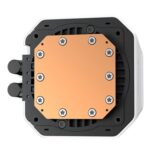 DeepCool LM360 Liquid CPU Cooler with 2.4" IPS Display, 360mm AIO, Triple 120mm ARGB Fans, Anti-Leak Technology, PWM Pump, Intel LGA 1851/1700 & AMD AM5 Compatible, White - Image 2