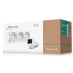 DeepCool LM360 Liquid CPU Cooler with 2.4" IPS Display, 360mm AIO, Triple 120mm ARGB Fans, Anti-Leak Technology, PWM Pump, Intel LGA 1851/1700 & AMD AM5 Compatible, White - Image 6