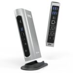 Plugable TBT4-UDZ ThunderBolt 4 Quad Monitor 100W USB-C PD 2.5GbE Docking Station