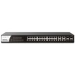 DrayTek VSP1282-K VigorSwitch P1282 24 Port Gigabit POE Smart Managed Switch with 4x 10GbE SFP Ports - Image 3