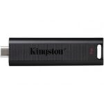 Kingston DTMAX/1TB DataTraveler Max 1TB USB-C USB Drive, USB3.2, Gen2, 1000MB/s, Black, Retail Boxed