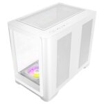 ANTEC Constellation C5 Curve White ARGB Case, Curved Glass Panels, Dual Chamber, Support back-connect motherboards, 4 x ARGB PWM fans with built-in fan controller, ATX, Micro-ATX, ITX - Image 4