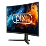 piXL PX27CC301B 27 Inch 240Hz HDR 10+ Full HD Curved Gaming Monitor with 1920 x 1080 Resolution, 1ms Response Time, HDR 10+, DisplayPort, 2 x HDMI & VESA Mount - Image 2