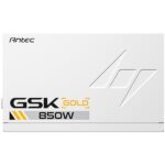 Antec GSK ATX3.1 850W Power Supply V2, White,80 PLUS Gold, Full Modular, PCIe 5.1, JP Capacitors, Silent FDB Fan, CircuitShield Protection - Image 4