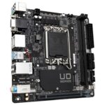Gigabyte H610I Intel 1700 Socket Motherboard, Mini-ITX, 2x DDR5 Slots, 1x M.2 Socket, GbE LAN, 1x D-Sub / 2x DisplayPort / 1x HDMI Port - Image 3