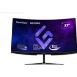 Viewsonic VX3218C-2K 32 Inch Curved Gaming Monitor, QHD, 180Hz, Freesync, 2xHDMI, DisplayPort, 1ms VESA, Speakers - Image 2