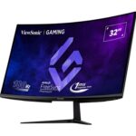 Viewsonic VX3218C-2K 32 Inch Curved Gaming Monitor, QHD, 180Hz, Freesync, 2xHDMI, DisplayPort, 1ms VESA, Speakers - Image 3