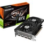 Gigabyte NVIDIA GeForce RTX 3050 WINDFORCE OC V2 8GB GDDR6 Graphics Card, 2560 CUDA Cores, 1792 MHz Core Clock, Dual Fan, 2x DisplayPorts / 2x HDMI