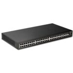 Draytek VSP2542X-K 54 Port switch with 48 PoE+ RJ-45 LAN ports, 6 10Gbpe SFP+, 400W PoE budget, and L2+ management, 2 Year Warranty - Image 2