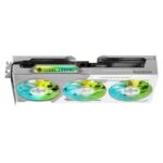 ASRock AMD Radeon RX 9060 XT Steel Legend OC 16GB GDDR6 Graphics Card, 2048 Streams, 3320MHz Boost Clock, Triple Fan, 2x DisplayPorts / 1x HDMI Port - Image 5