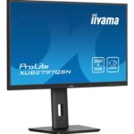 iiyama ProLite XUB2797QSN-B2 27" QHD IPS technology panel with USB-C dock and RJ45 (LAN), 1ms, USB Hubx4, HDMI, DisplayPort, Freesync, 100Hz, Speakers, Black, ACR, Internal PSU, VESA - Image 4