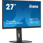 iiyama ProLite XUB2797QSN-B2 27" QHD IPS technology panel with USB-C dock and RJ45 (LAN), 1ms, USB Hubx4, HDMI, DisplayPort, Freesync, 100Hz, Speakers, Black, ACR, Internal PSU, VESA - Image 5
