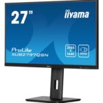 iiyama ProLite XUB2797QSN-B2 27" QHD IPS technology panel with USB-C dock and RJ45 (LAN), 1ms, USB Hubx4, HDMI, DisplayPort, Freesync, 100Hz, Speakers, Black, ACR, Internal PSU, VESA - Image 6