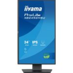 Iiyama ProLite 24-Inch 120Hz Full HD IPS Height Adjustable Monitor with Slim Bezel, HDMI, DisplayPort & USB Hub - Image 3