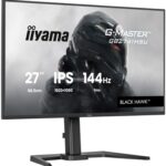 iiyama G-Master Black Hawk gaming monitor GB2741HSU-B1 27" Black, Height Adjustable, IPS, Ultra Slim Bezel, Full HD, 144Hz, 1ms, FreeSync, HDMI, Display Port, USB Hub - Image 2
