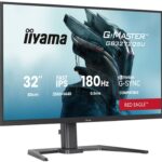 iiyama G-Master Red Eagle gaming monitor GB3272QSU-B1 32" Black, 2560 x 1440, 0.5ms, 180hz, Nvidia G-Sync, HDMI, DisplayPort, Height Adjustable, PIP and PBP - Image 2