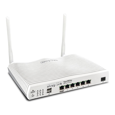 npdra-v2865axk-lg.jpg DrayTek V2865AX-K Vigor 2865ax Wireless 6 AX Multi-WAN Firewall VDSL Modem Router - Image 1