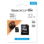 Team 32GB Micro SDHC Class 10 UHS-I Flash Card with Adapter - Image 2