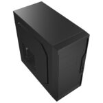 CiT Work Micro-ATX PC Case with USB 3.0, HD Audio, and Efficient Cooling. Compact Steel Design for Home and Office Builds - Image 4