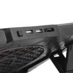 Marvo Scorpion FN-40 Atlas 40 USB Powered RGB Laptop Cooling Stand (Black) - Image 4