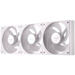 Antec Connect 120 ARGB White Reverse 3-Pack 120mm PWM Fans with Daisy Chain Design and Vibration-Absorbing Pads - Image 5