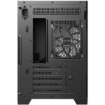 Antec FLUX M Mini Tower PC Case - Tempered Glass, Steel/Plastic, 6 PWM Fans, USB-C, Micro-ATX/ITX Compatibility - Image 3