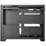 Antec FLUX M Mini Tower PC Case - Tempered Glass, Steel/Plastic, 6 PWM Fans, USB-C, Micro-ATX/ITX Compatibility - Image 6