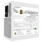 GIGABYTE UD1000GM PG5 1000W PSU V2, ICE, PCIe Gen 5.1, 80 PLUS Gold, Fully Modular Design, 120mm Fan, ATX 3.1 compatible, UK Plug - Image 5