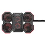 Marvo Scorpion FN-41 Atlas 60 USB Powered Six Fan Laptop Cooling Stand (Black)