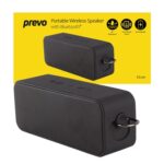 Prevo ES-201 Portable IP7 Waterproof 20W Wireless Speaker with Bluetooth, USB & SD card, Bluetooth 5.3