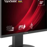 Viewsonic VG Series VG2208A LED Monitor 22 Inch With USB Hub, 1920 x 1080, Full HD Black, 100Hz, 5ms, HDMI, DisplayPort - Image 3