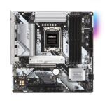 ASRock B760M PRO RS Intel 1700 Socket Motherboard, Micro-ATX, 4x DDR5 Slots, 3x M.2 Socket, Fitted I/O Shield, 2.5GbE LAN, 1x DisplayPort / 1x HDMI Port - Image 4