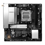 ASRock B850M Rock WiFi AMD AM5 Socket Motherboard, Micro-ATX, 2x DDR5 Slots, 2x M.2 Socket, Fitted I/O Shield, 2.5GbE LAN, Wi-Fi 6E, 1x DisplayPort / 1x HDMI Port - Image 4