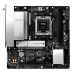ASRock B850M Rock WiFi AMD AM5 Socket Motherboard, Micro-ATX, 2x DDR5 Slots, 2x M.2 Socket, Fitted I/O Shield, 2.5GbE LAN, Wi-Fi 6E, 1x DisplayPort / 1x HDMI Port - Image 5