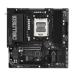 ASRock B850M Challenger WiFi AMD AM5 Socket Motherboard, Micro-ATX, 4x DDR5 Slots, 2x M.2 Socket, Fitted I/O Shield, 2.5GbE LAN, Wi-Fi 7, 1x HDMI Port - Image 4