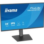 iiyama PROLITE XB2493HSU-B1 24 inch IPS Monitor, Full HD, 1ms, USB Hubx2, HDMI, DisplayPort, Freesync, 120Hz, Speakers, Black, ACR, Internal PSU, VESA, Height Adjustable - Image 5