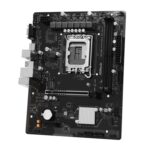 ASRock H610M-HVS/M.2 D5 GEN5 Intel 1700 Socket Motherboard, Micro-ATX, 2x DDR5 Slots, 1x M.2 Socket, GbE LAN, 1x D-Sub / 1x HDMI Port - Image 3