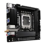 ASRock B860I WiFi Intel 1851 Socket Motherboard, Mini-ITX, 2x DDR5 Slots, 2x M.2 Socket, 2.5GbE + 1GbE LAN, Wi-Fi 6E, 1x DisplayPort / 1x HDMI Port - Image 2