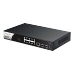 DrayTek VSG2100-K VigorSwitch G2100 8 Port Gigabit Layer 2+ Managed Switch with 2 SFP Uplink Ports - Image 2