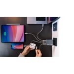 Verbatim (32202) GNC-100 GaN Charger 100W with 2 x USB-C PD 100W / 1 x USB-C PD 65W / 1 x USB-A QC 3.0 (EU/UK/US) - Image 4