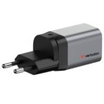 Verbatim (32200) GNC-35 GaN Charger 35W with 1 x USB-C® PD 35W / 1 x USB-A QC 3.0 (EU/UK/US) - Image 3