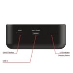 Verbatim (32223) Charge 'n' Go Power Bank Magnetic Wireless Charging 20000mAh Black - Image 3