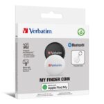 Verbatim (32134) MYFC-02BW My Finder Coin Bluetooth Item Finder 2 pack Black / White - Image 2