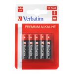 Verbatim (49874)  AAA BATTERY ALKALINE 10 PACK - Image 3