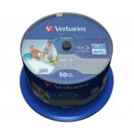 Verbatim (43812) BD-R SL DATALIFE 25GB 6X 50PK SPINDLE WIDE PRINTABLE NO ID - Image 2