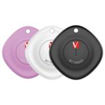 Verbatim (32132) MYF-03 My Finder Bluetooth Item Finder 3 Pack Black /White / Purple